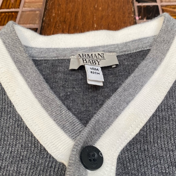 Armani Baby Boys Cardigan - Picture 11 of 11